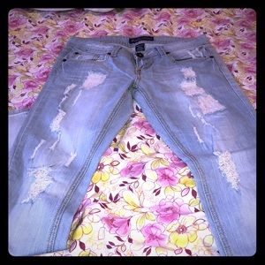Distressed Jeans